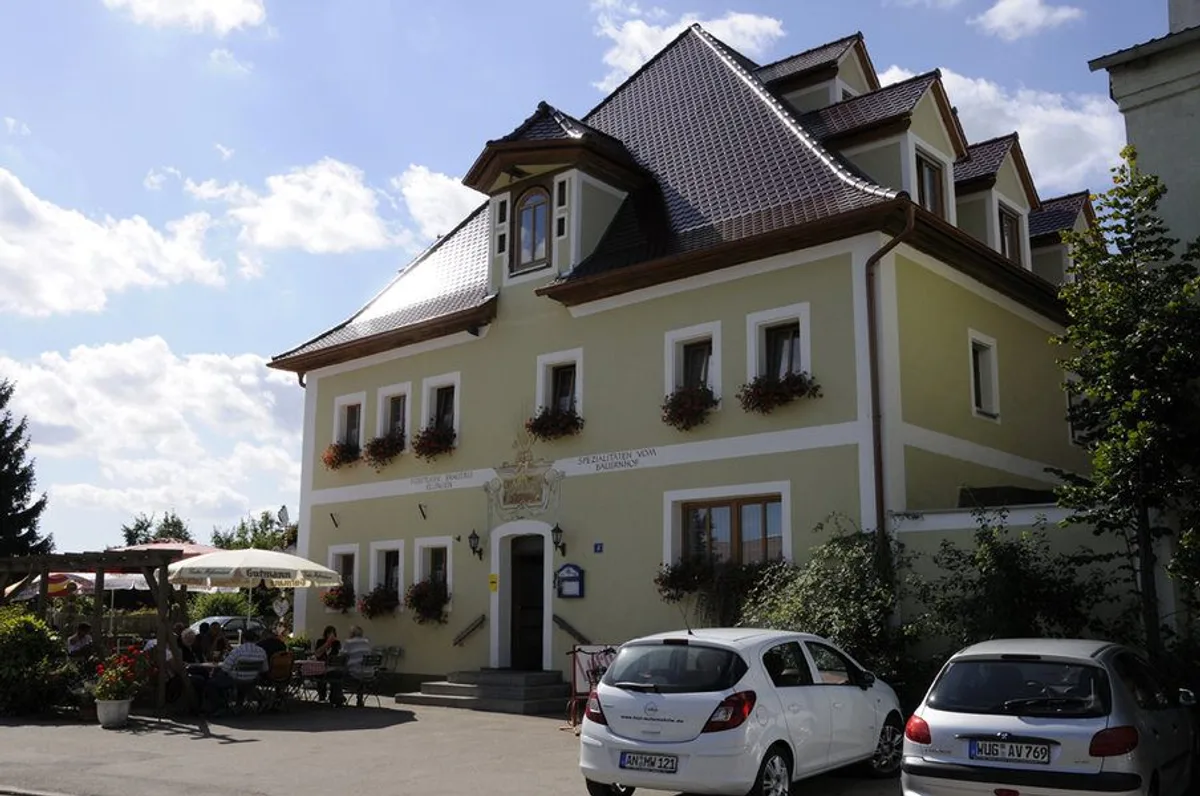 Außenansicht Gasthaus Gößwein in Mörsach